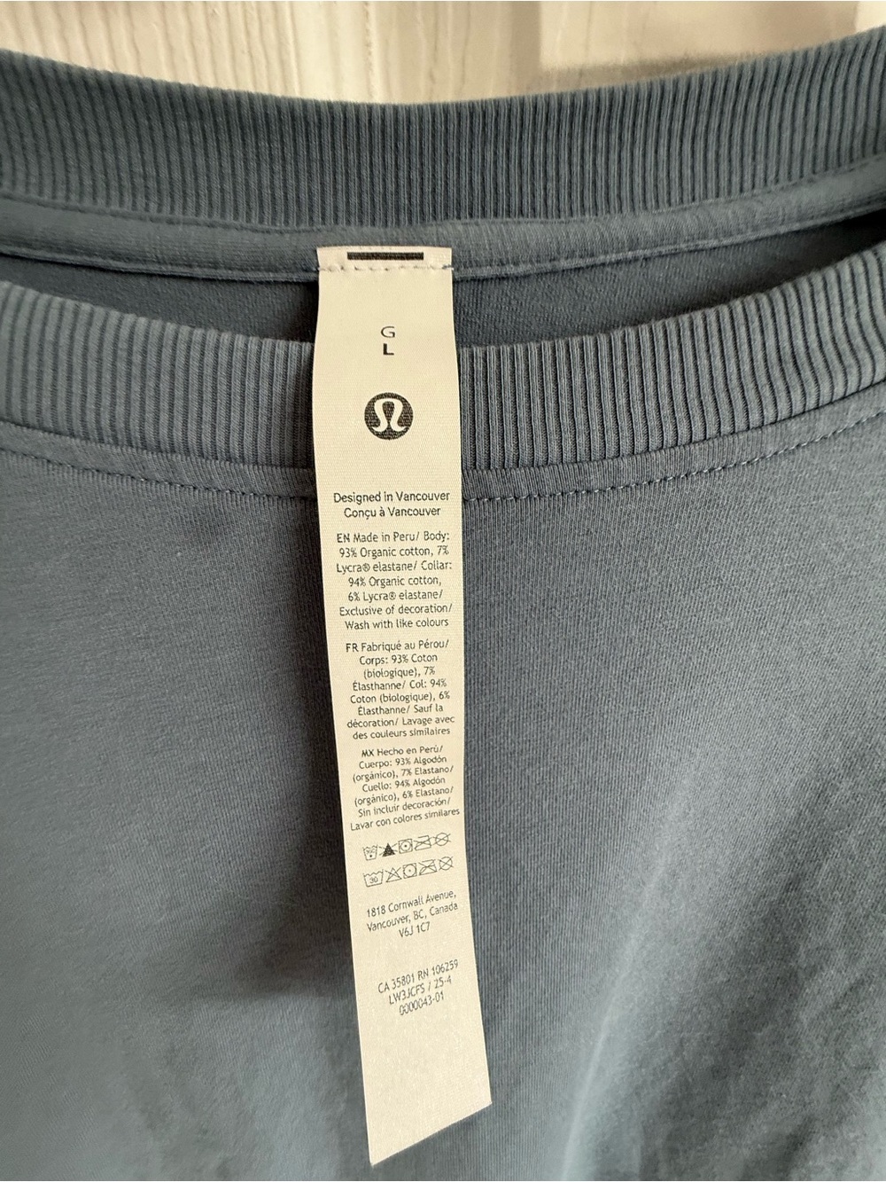 Lululemon All Yours Organic Cotton-Blend Long Sleeve Shirt - Picture 4 of 5